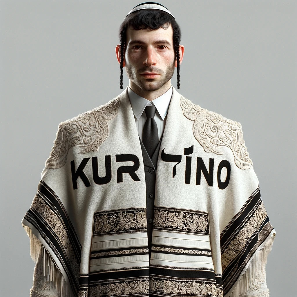 Click image for larger version

Name:	DALL·E 2024-02-13 10.59.14 - Create a photorealistic image showing a person in traditional Jewish attire, viewed from the front. The individual should wear a tallit and kippah, em.jpg
Views:	102
Size:	293.0 KB
ID:	16266896